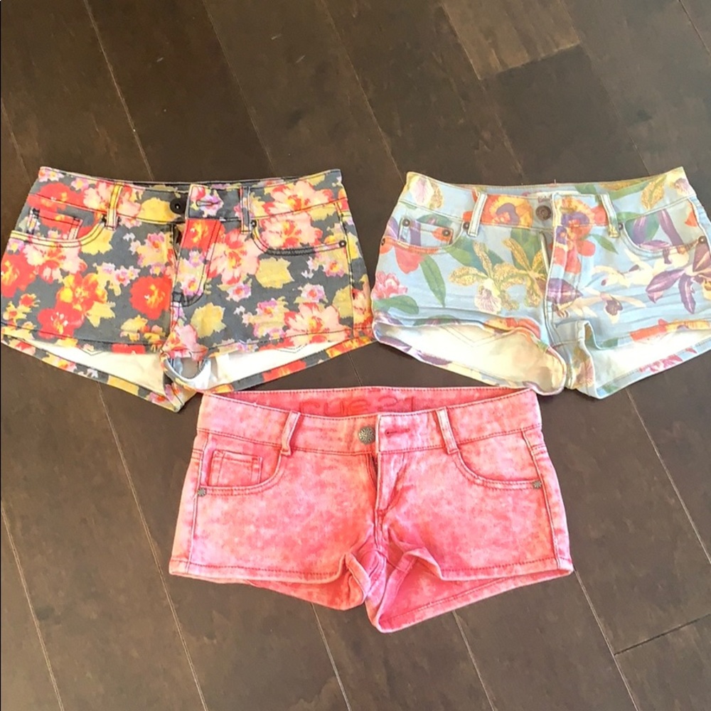 PacSun & Rue21 Short Shorts
